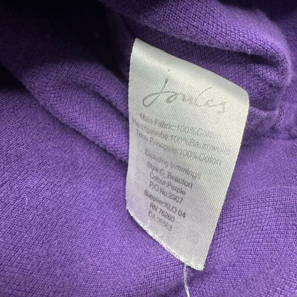 Joules Rugby Polo Short Sleeve Shirt Womens Small S Purple Pink - Picture 4 of 11